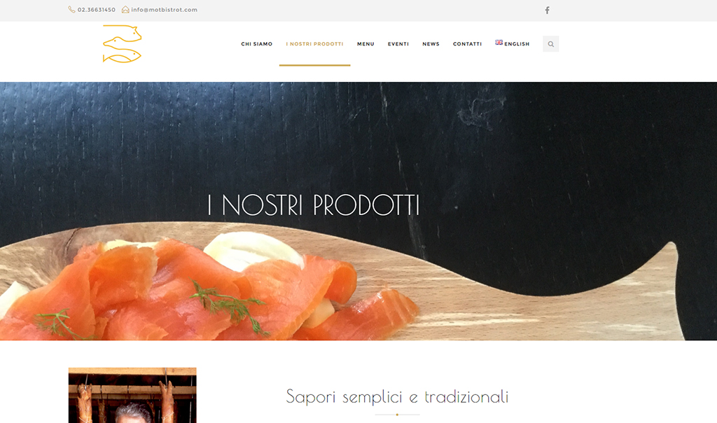 Realizzazione sito Wordpress, screenshot