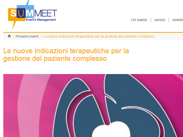 realizzazione sito internet Varese, Summeet 